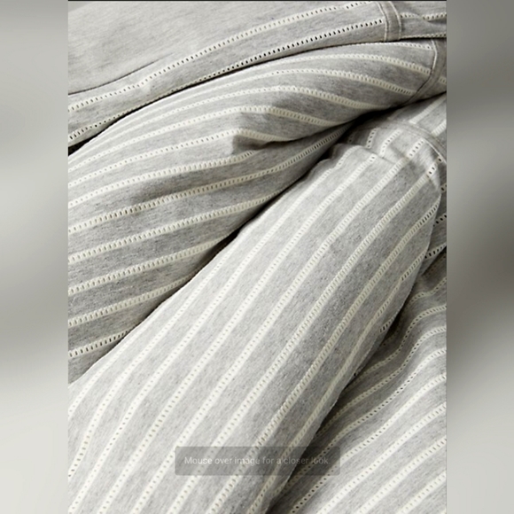 Calvin Klein Lennox Duvet Cover - grey, size King - Picture 2 of 7